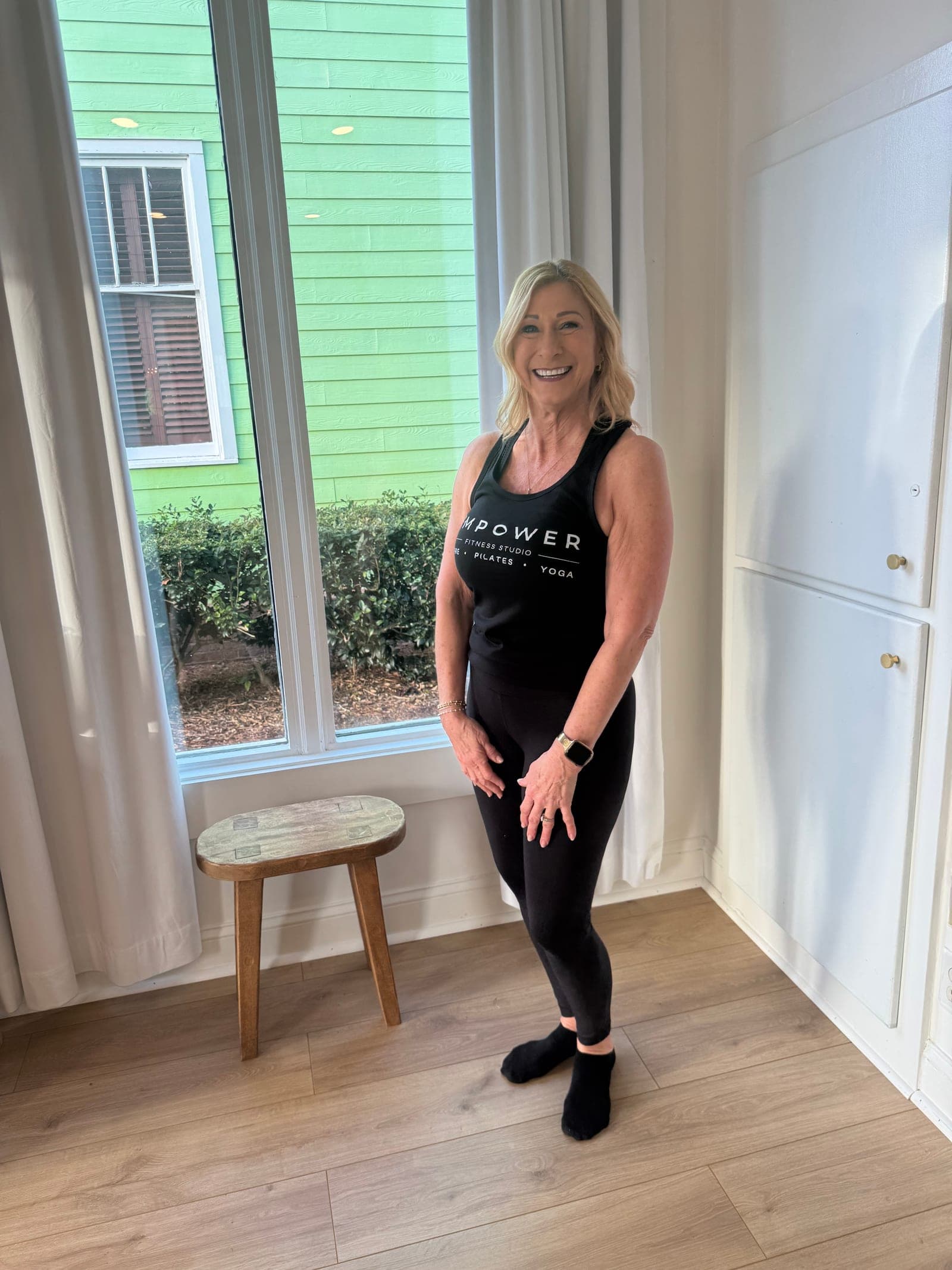 Angela, Yoga instructor at Empower Fitness Studio