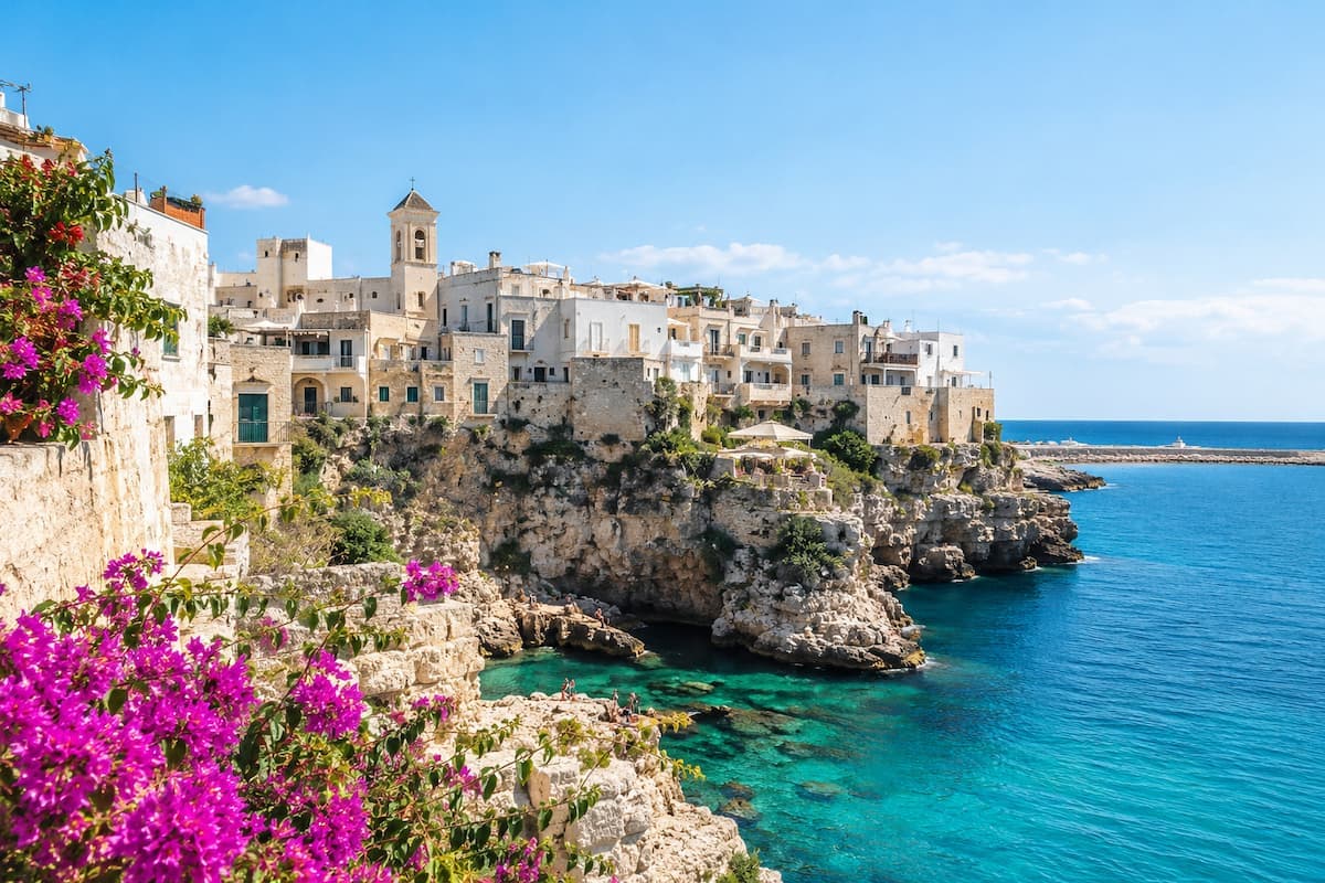 Scenic view of Puglia, Italy
